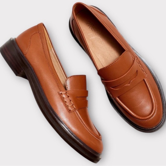 Madewell Shoes - LIKE NEW Madewell The Vernon Dried Maple Brown Loafer Shoes